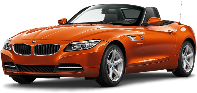 BMW Z4 Roadster PNG Isolated Pic
