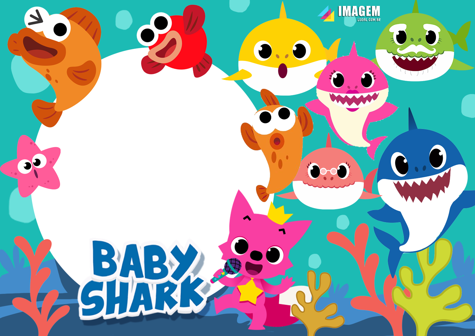 Baby Shark PNG Isolated Pic
