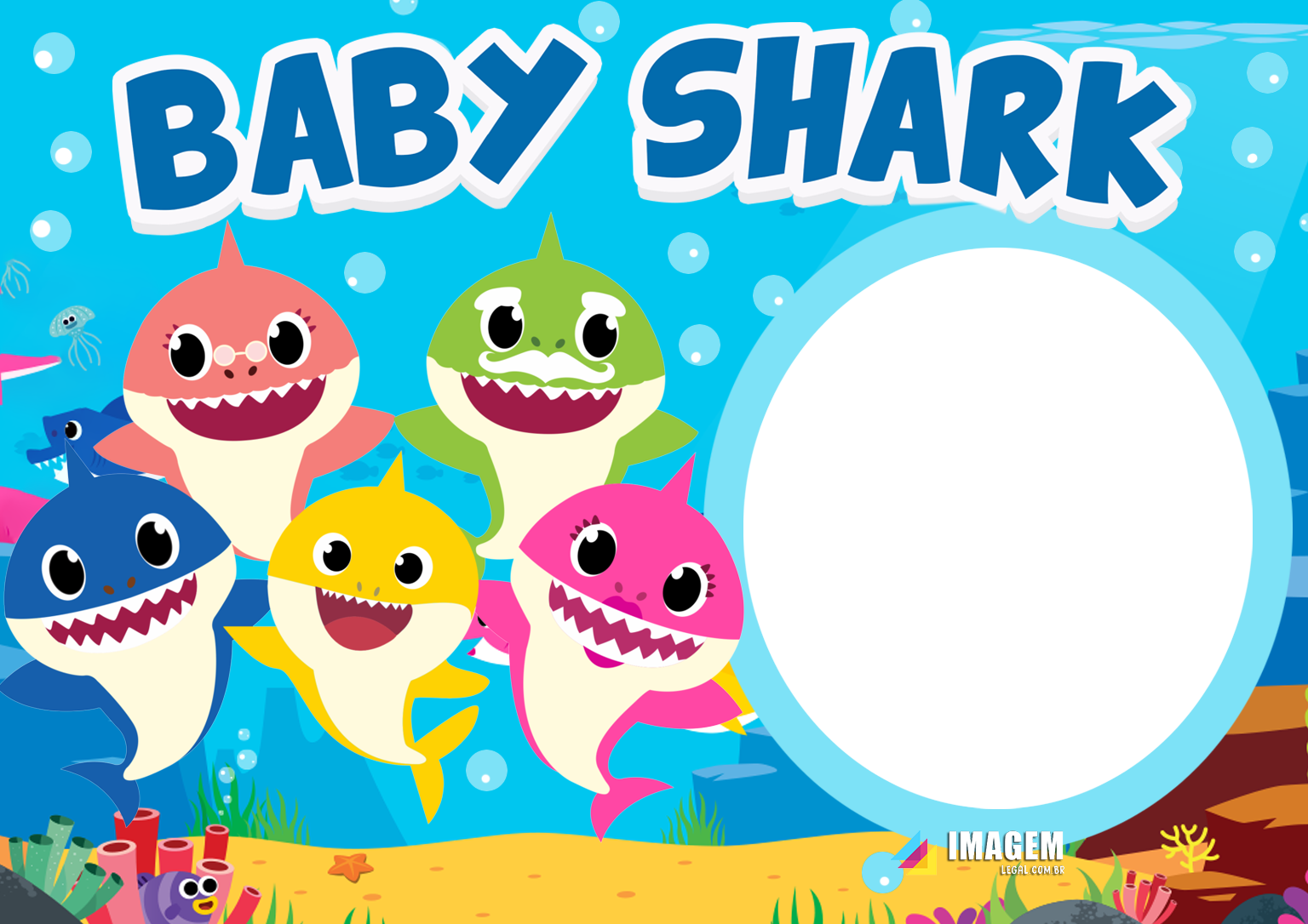 Baby Shark PNG Isolated Transparent HD Photo