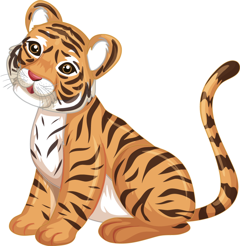 Baby Tiger PNG File