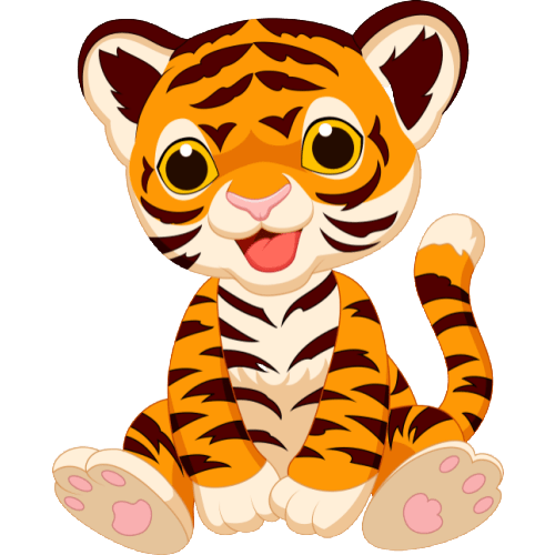 Baby Tiger PNG HD