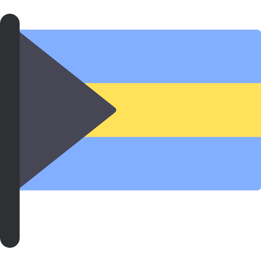 Bahamas Flag PNG HD Isolated