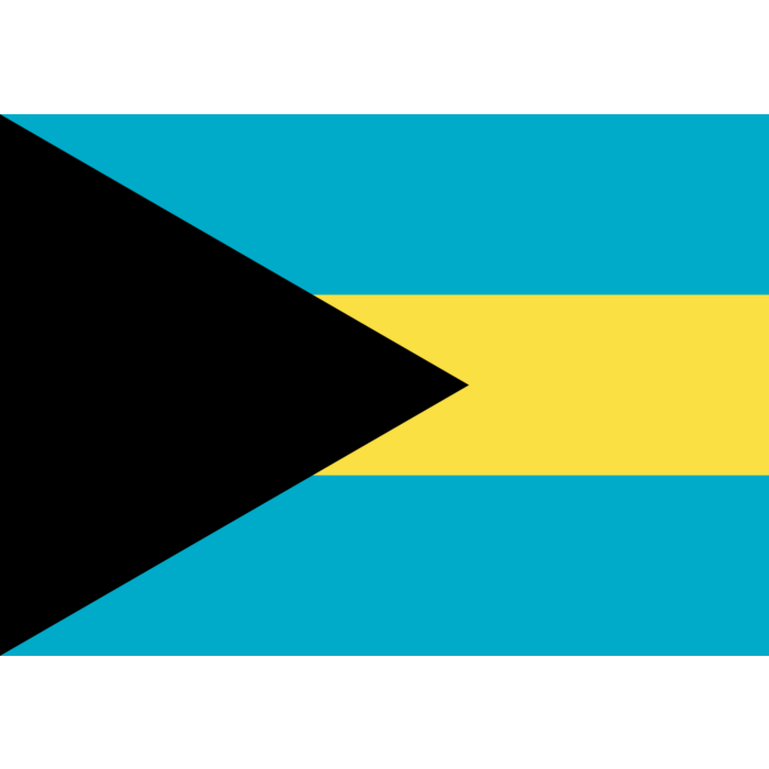 Bahamas Flag PNG Picture
