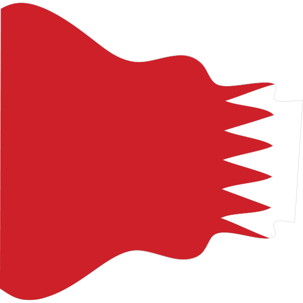 Bahrain Flag PNG Clipart