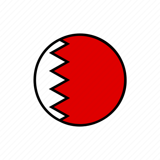 Bahrain Flag PNG File