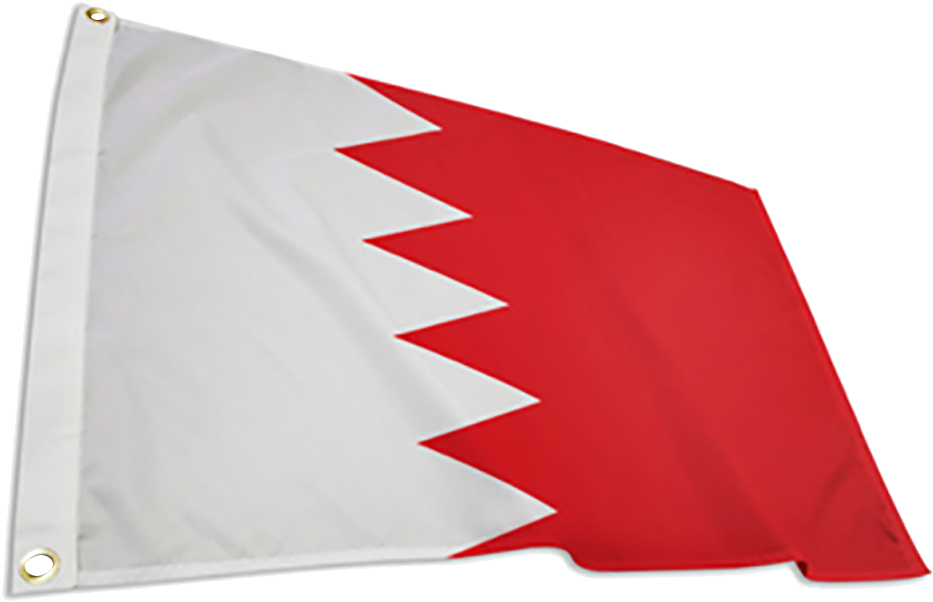 Bahrain Flag PNG Isolated Pic