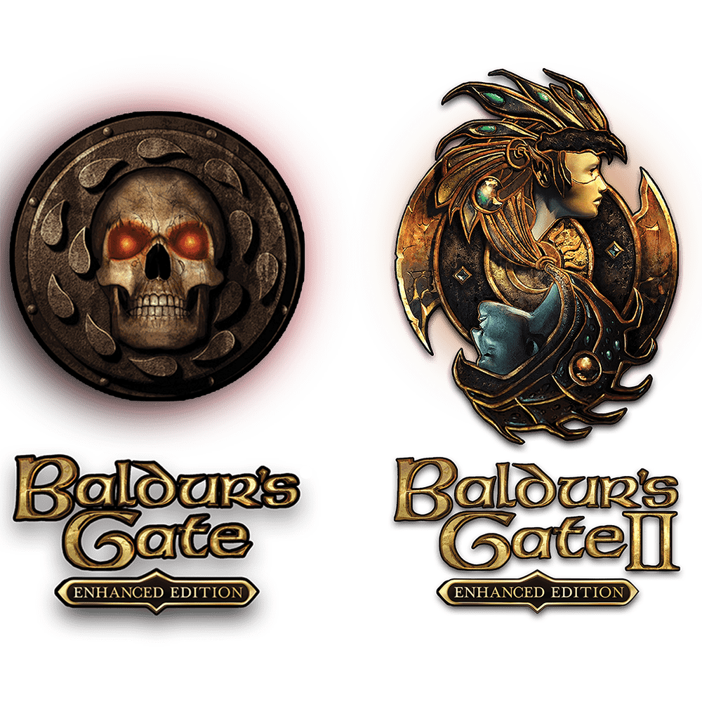 Baldur’s Gate II Shadows Of Amn Logo PNG HD