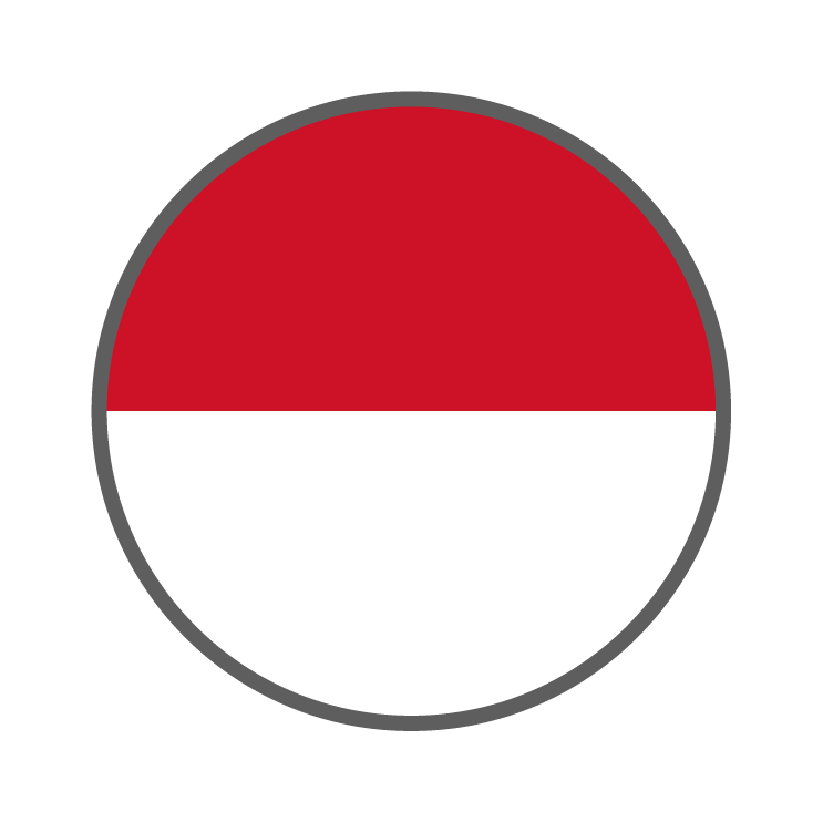 Bali Flag PNG Isolated File