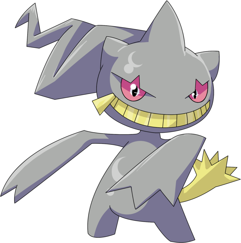 Banette Pokemon PNG Isolated Image