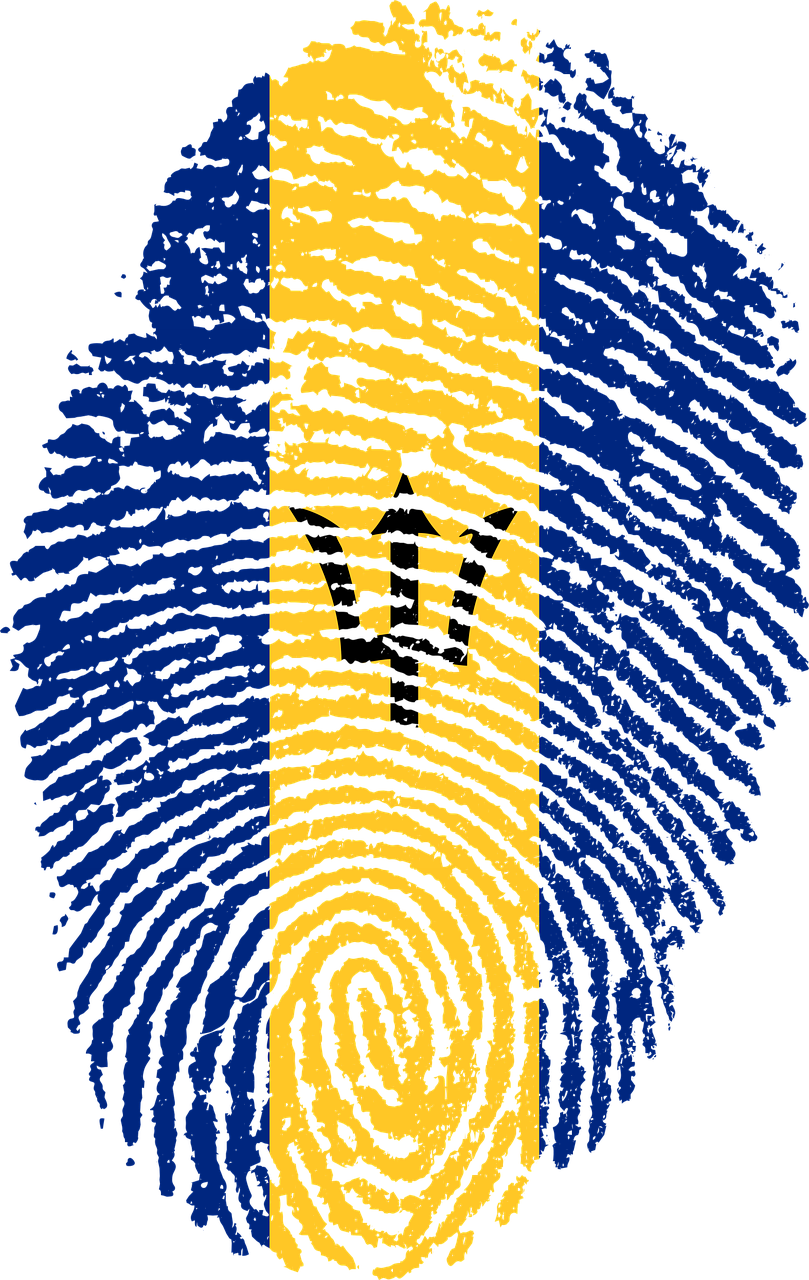Barbados Flag PNG Picture
