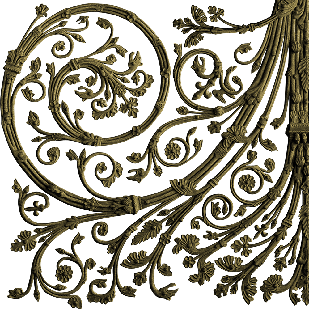 Baroque Art PNG Isolated HD