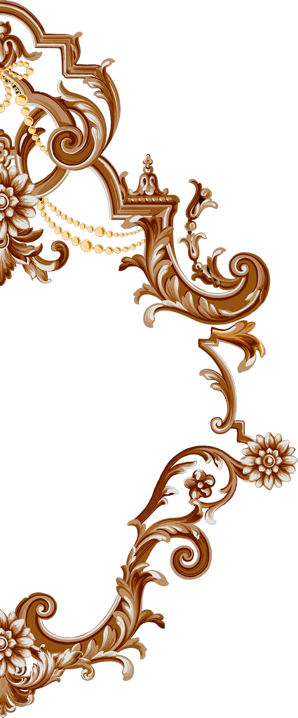 Baroque Art PNG Isolated Image