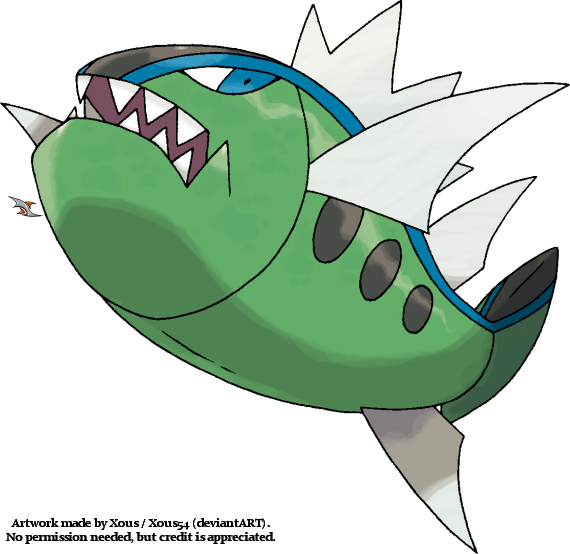 Basculin Pokemon PNG Picture