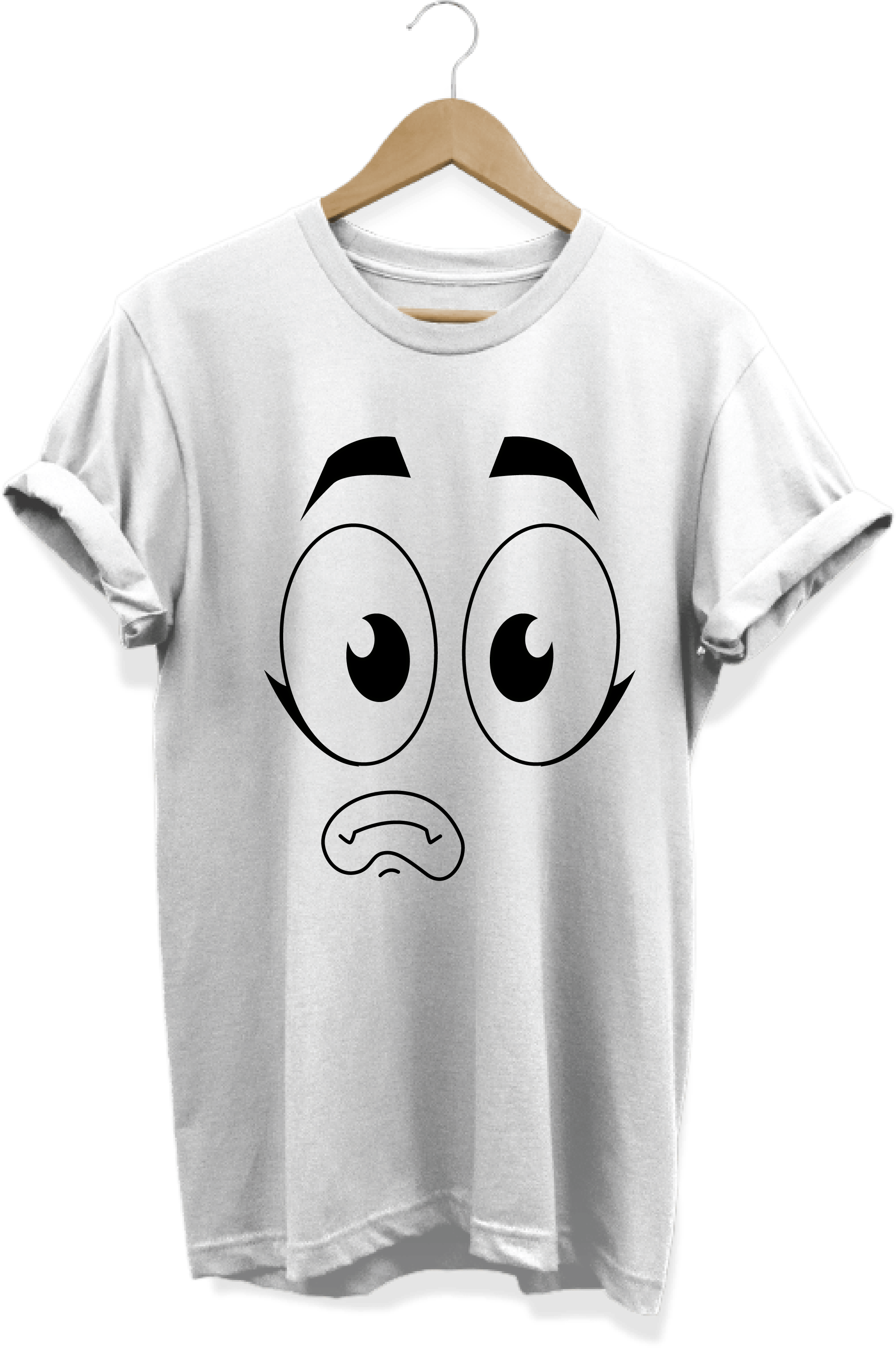 Basic Half Sleeve T-Shirt Download PNG Image