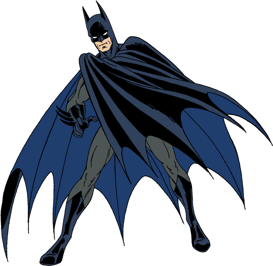 Batman Comic Book Outfit PNG Clipart