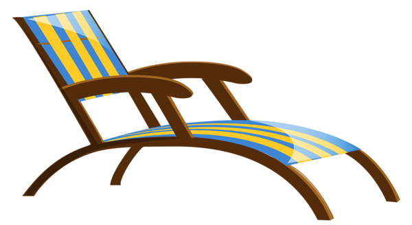 Beach Lounge Chair PNG Pic