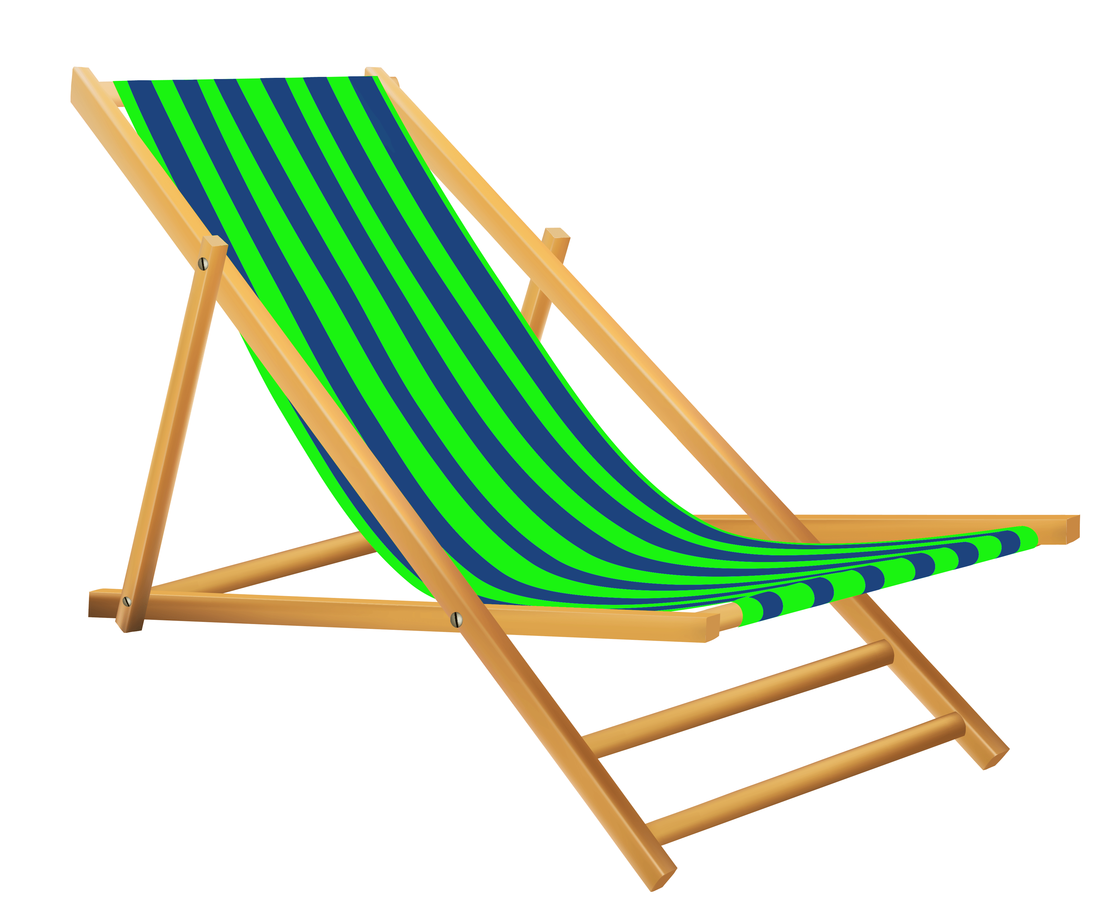 Beach Lounge Chair PNG