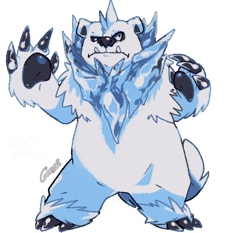 Beartic Pokemon PNG Clipart