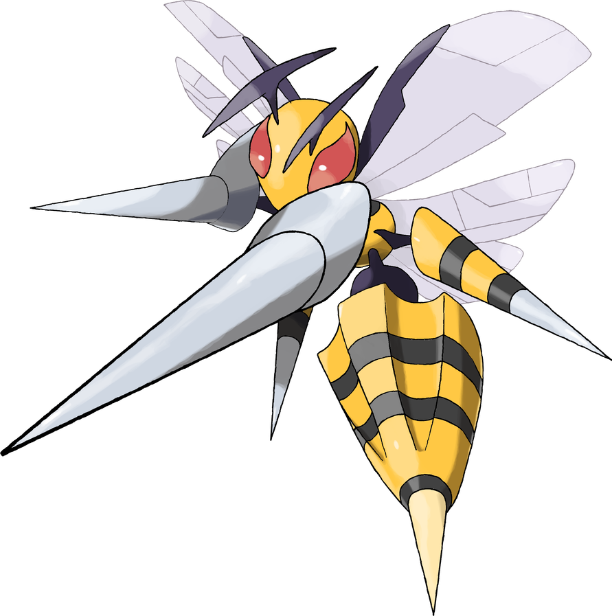 Beedrill Pokemon PNG Isolated Photo