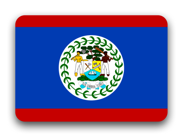 Belize Flag PNG File