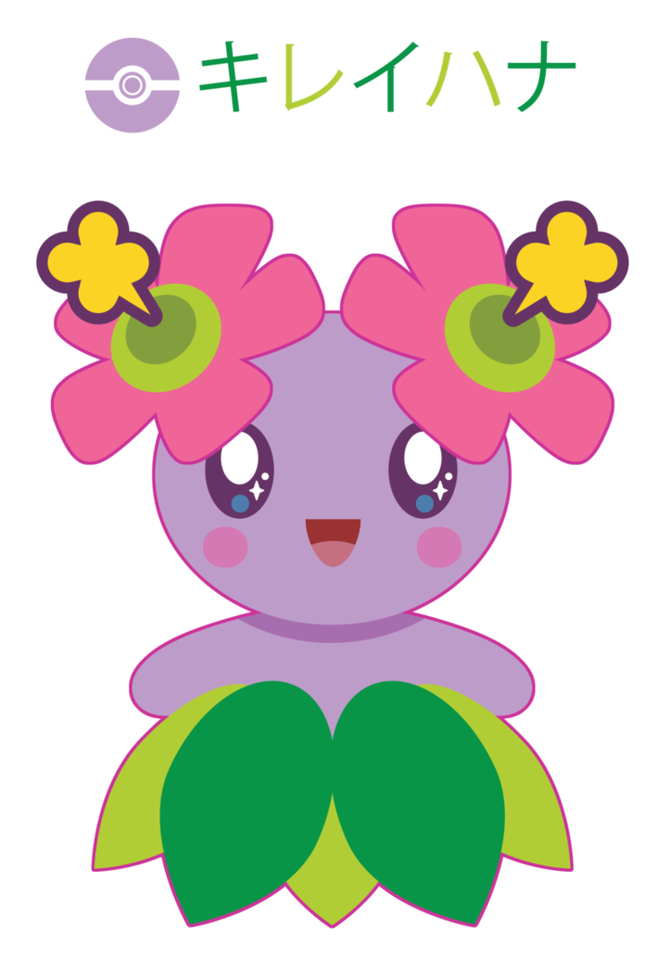 Bellossom Pokemon PNG HD Isolated