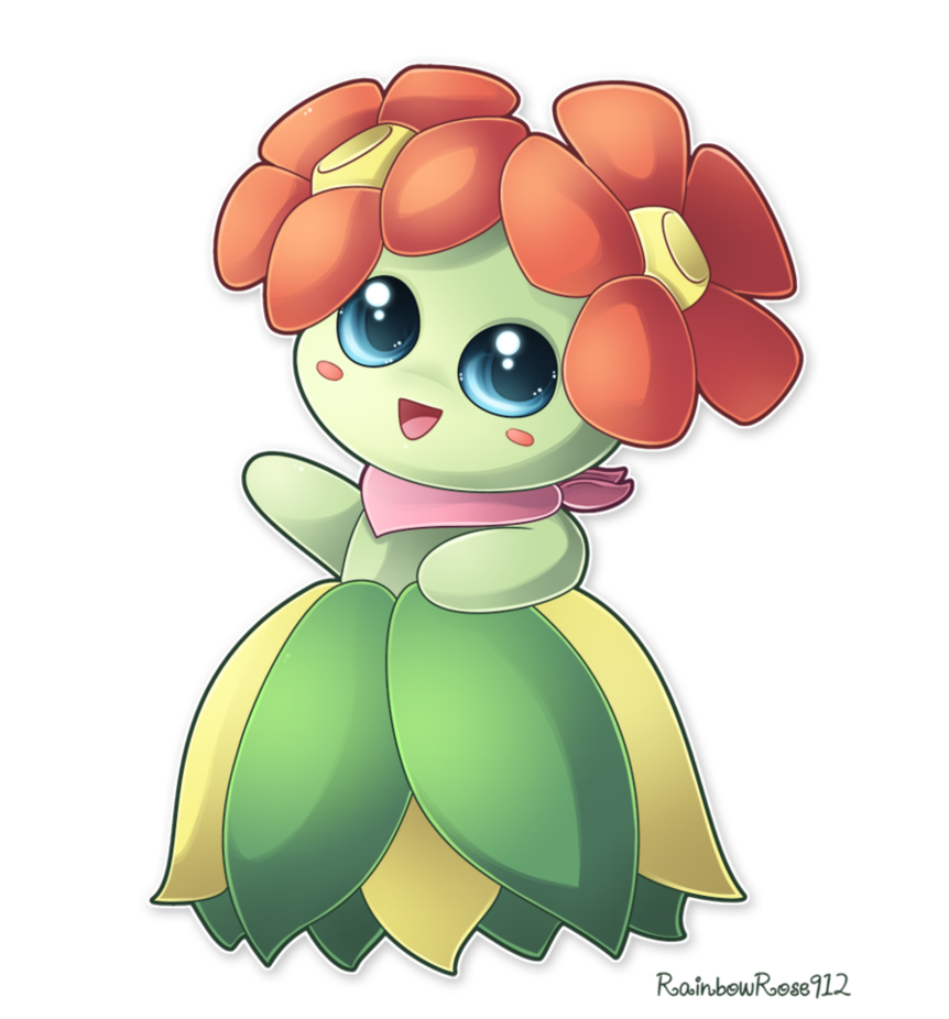 Bellossom Pokemon PNG Isolated HD