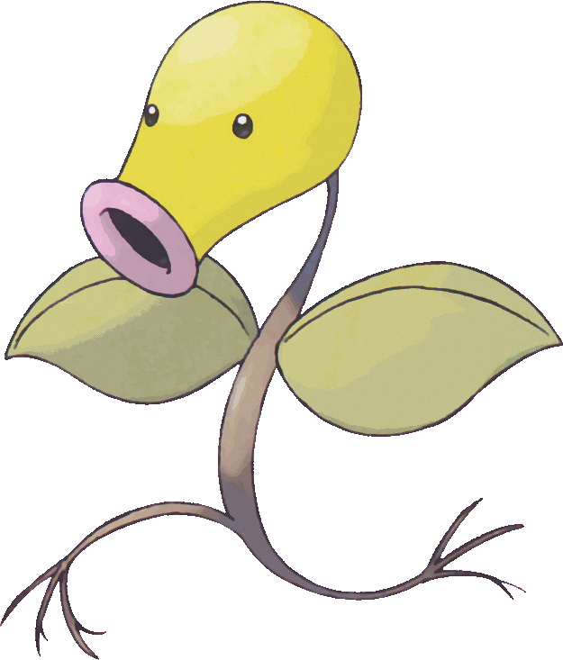 Bellsprout Pokemon PNG Background Image