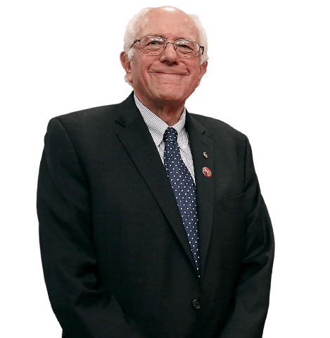 Bernie Sanders PNG Isolated HD