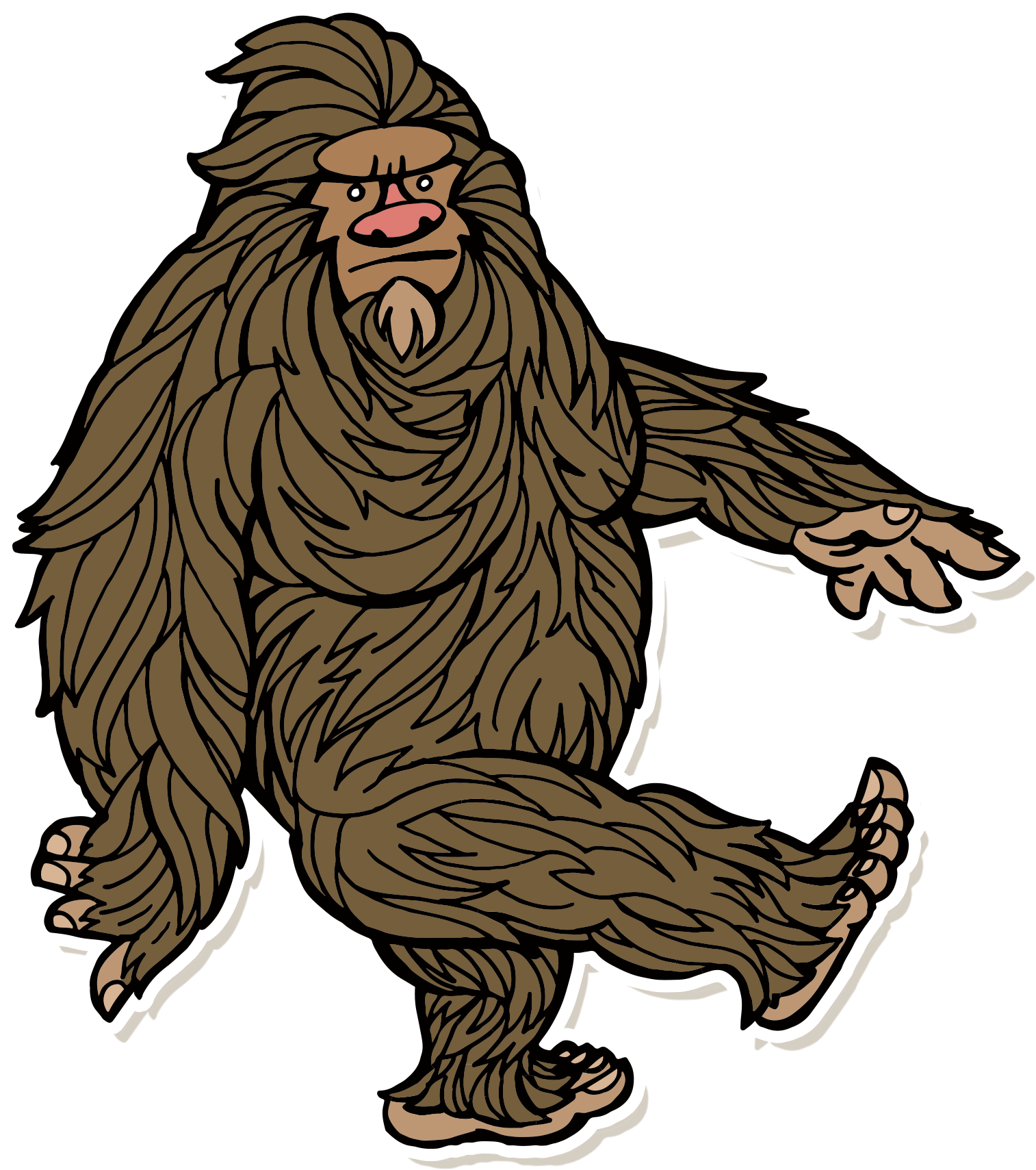 Bigfoot PNG Isolated Pic