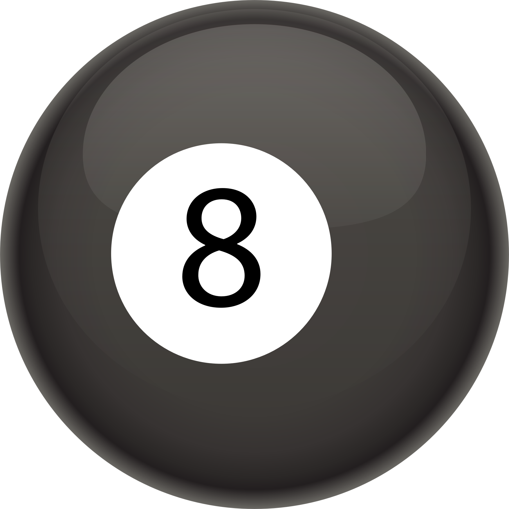Billiard Ball PNG Isolated Image