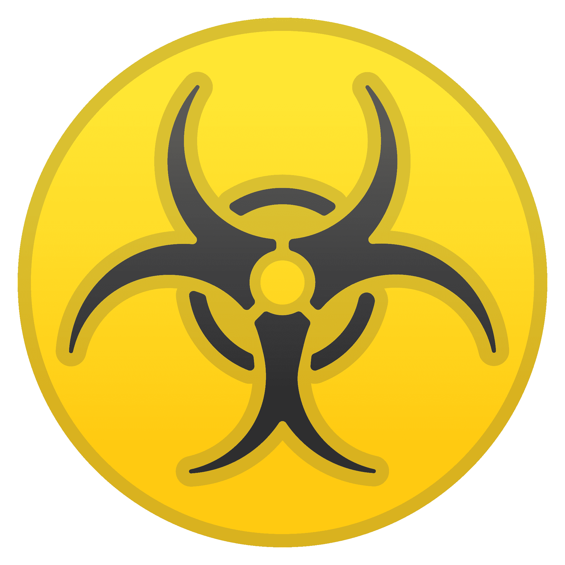 Biohazard PNG Isolated Clipart