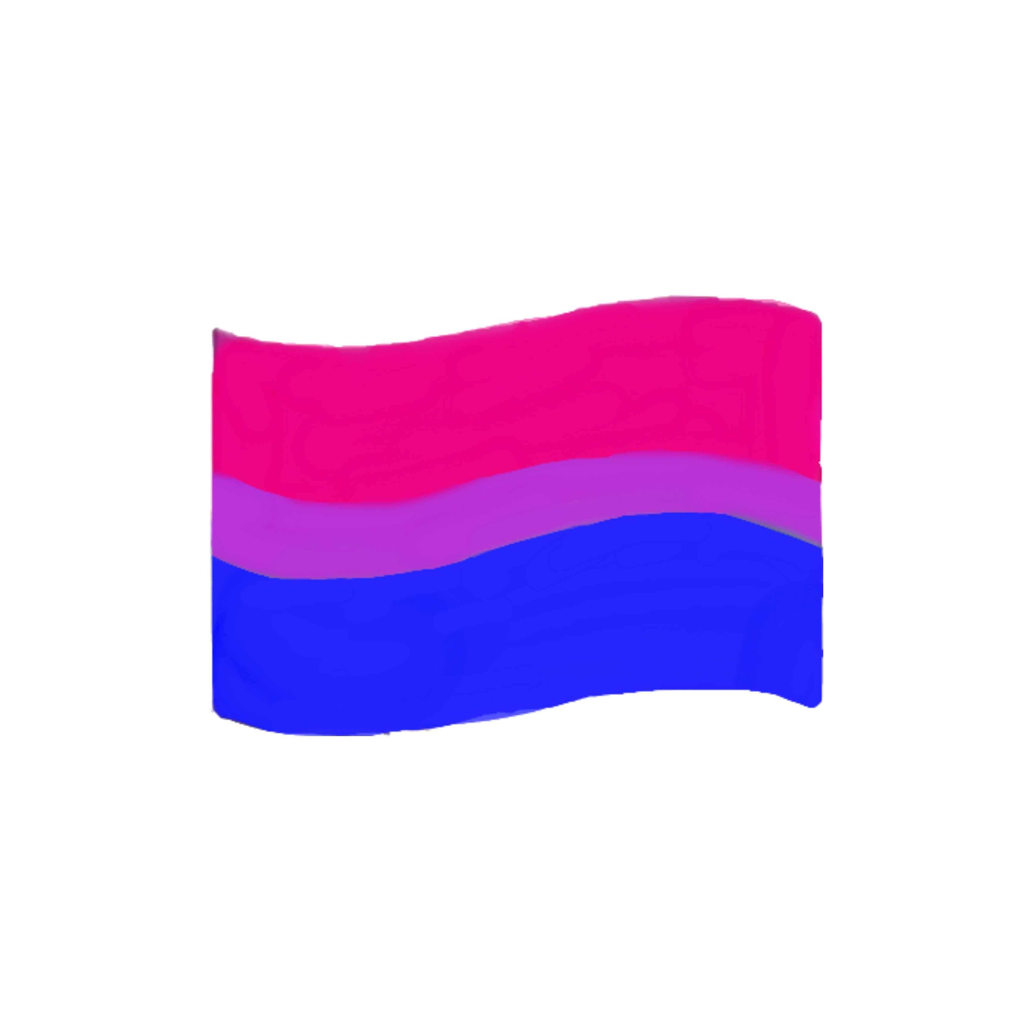 Bisexual Flag PNG Isolated Photos