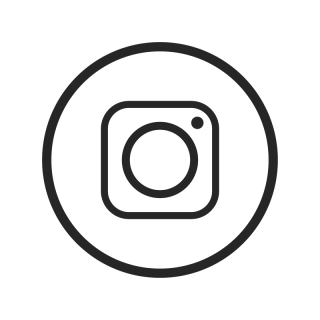 Black And White Instagram Logo Download PNG Image