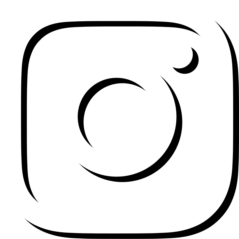 Black And White Instagram Logo PNG Isolated Pic