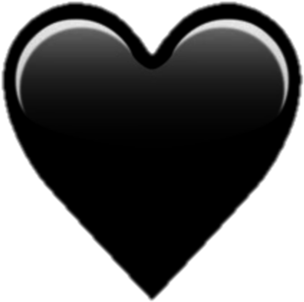 Black Heart PNG Isolated Photos | PNG Mart