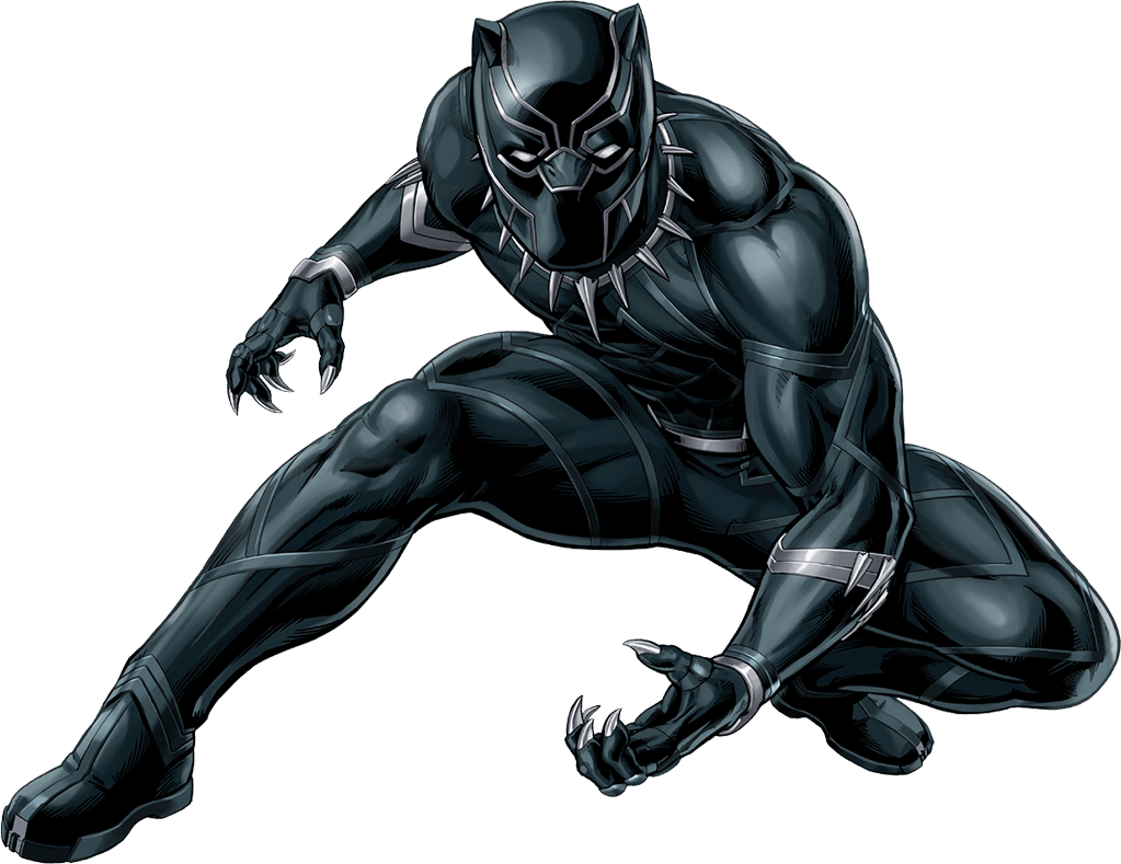 Black Panther Marvel PNG Isolated Photos