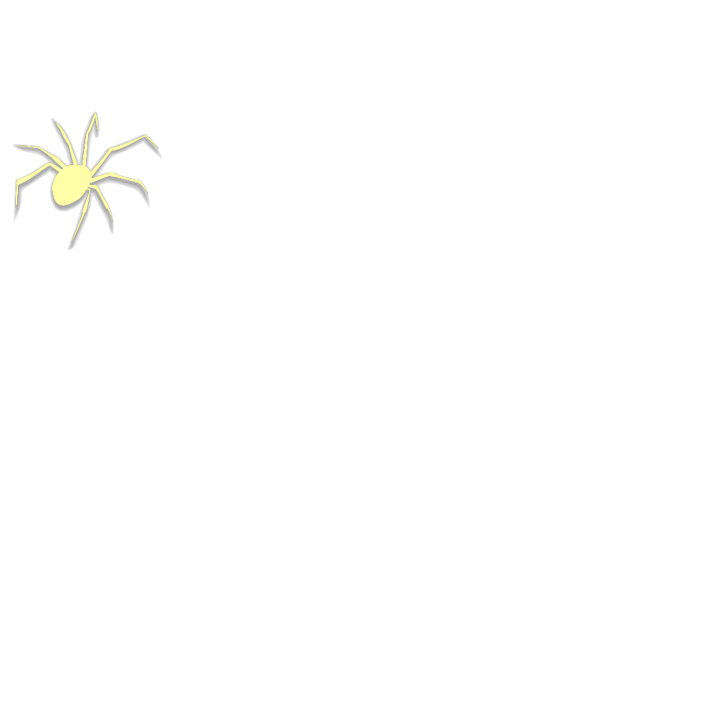 Black Widow Spiders PNG HD Isolated