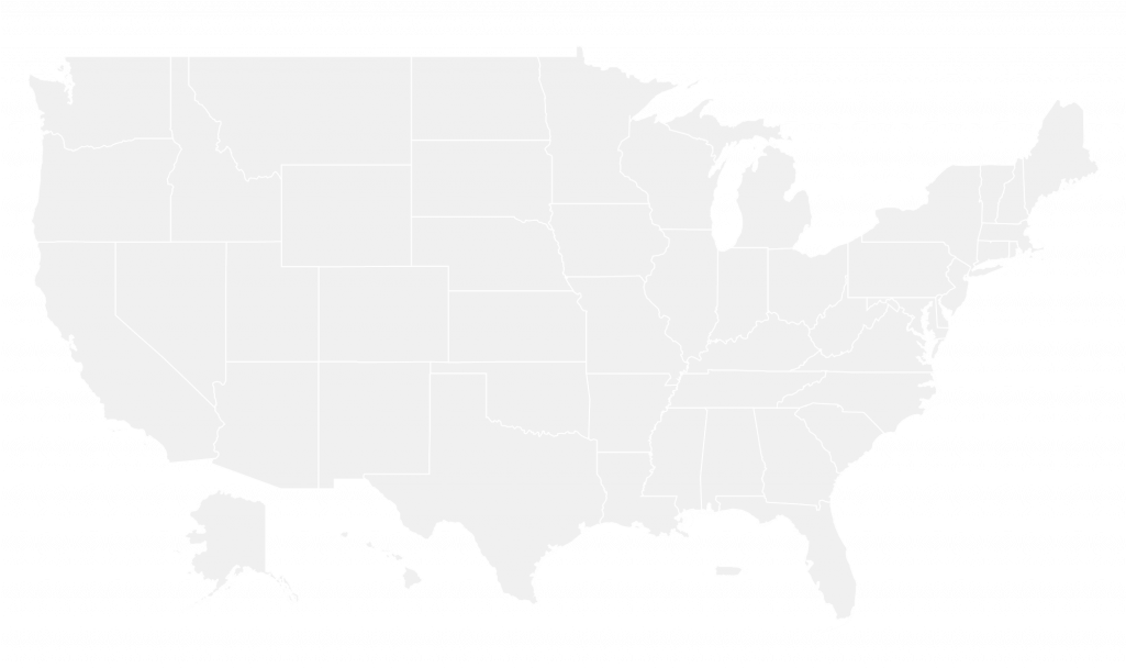 Blank Map Of United States PNG Clipart