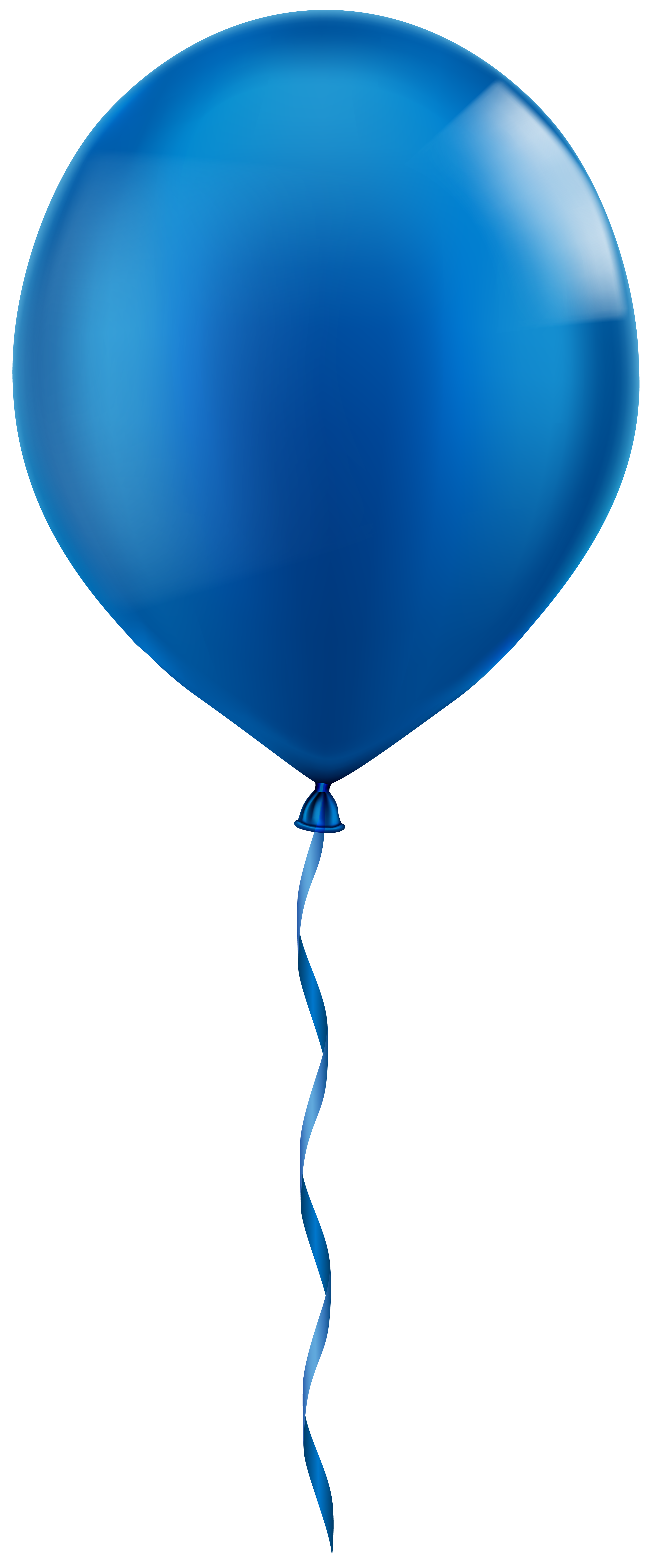 Blue Balloons Transparent PNG