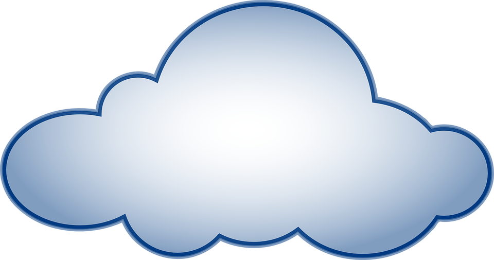 Blue Cloud PNG HD Isolated