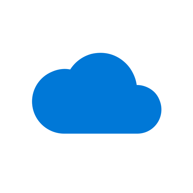 Blue Cloud PNG Isolated HD