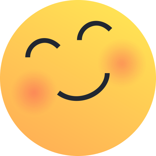 Blush Emoji PNG Image