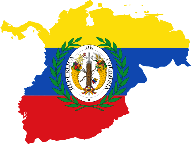 Bogotá Flag PNG Isolated Pic