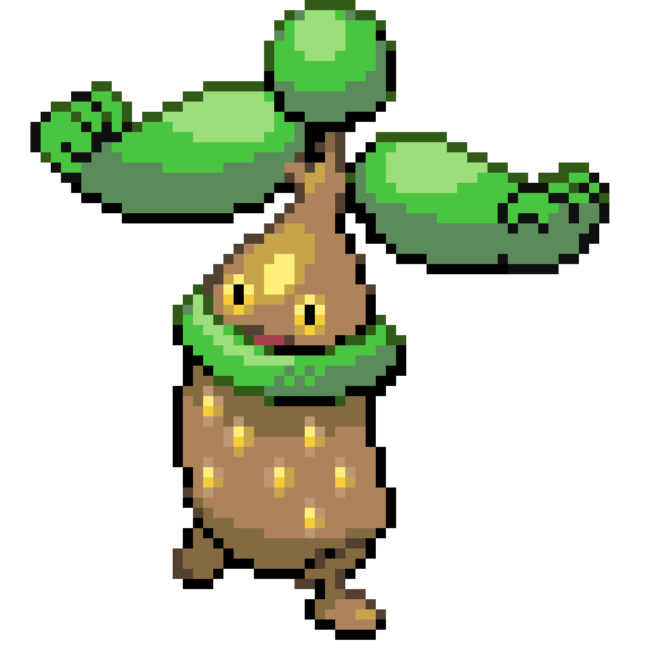 Bonsly Pokemon PNG HD Isolated