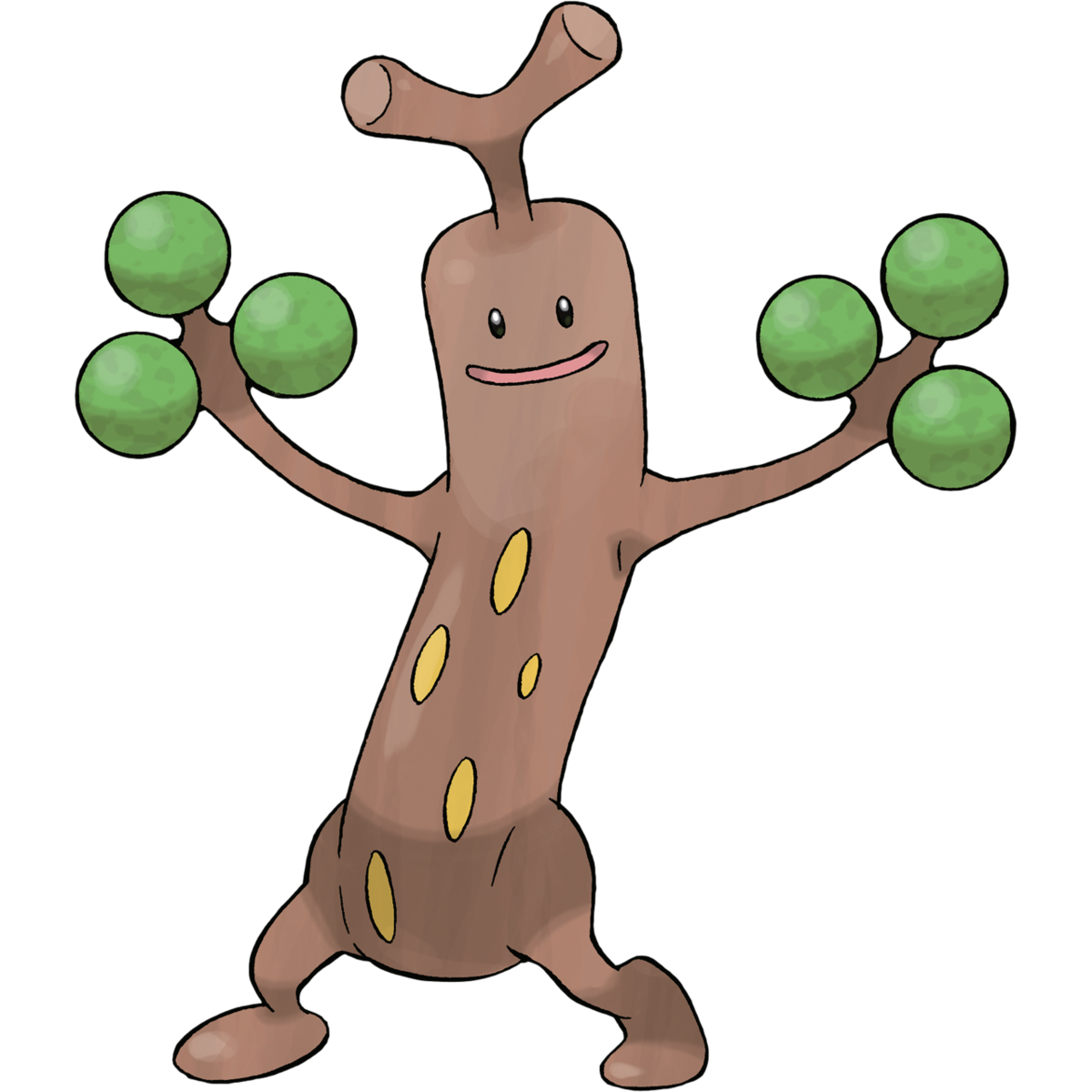 Bonsly Pokemon PNG Isolated HD