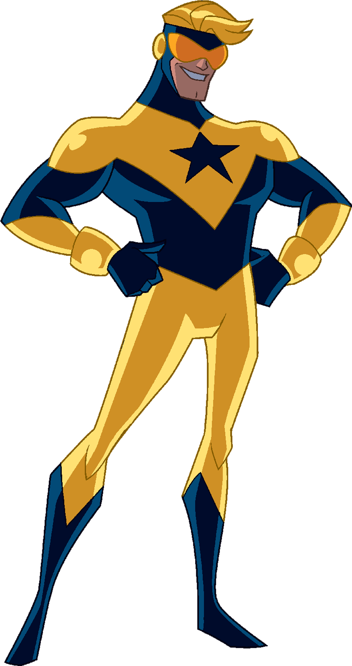 Booster Gold PNG Isolated HD