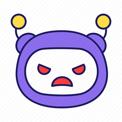 Bot Angry Icon PNG Photo