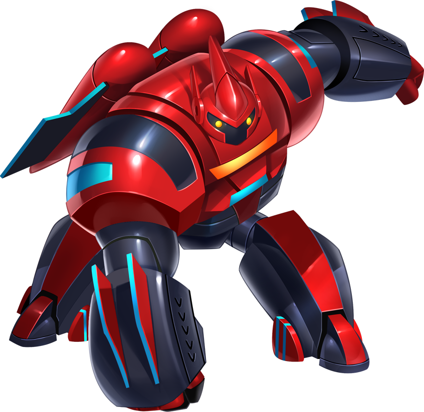 Bot Red Hero PNG Image
