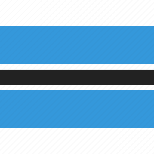 Botswana Flag PNG Clipart