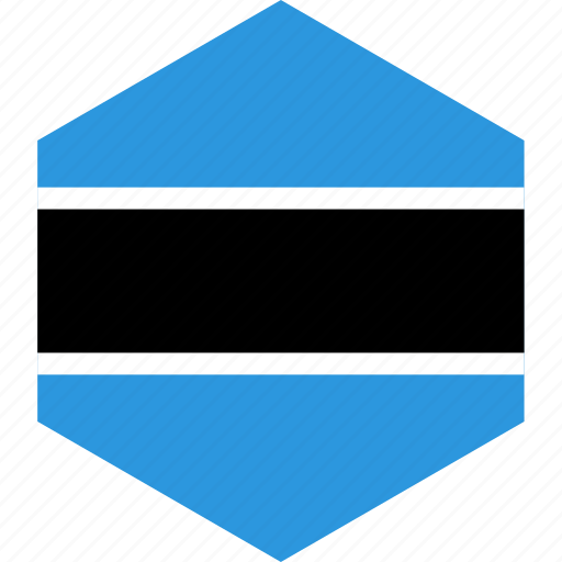 Botswana Flag PNG HD